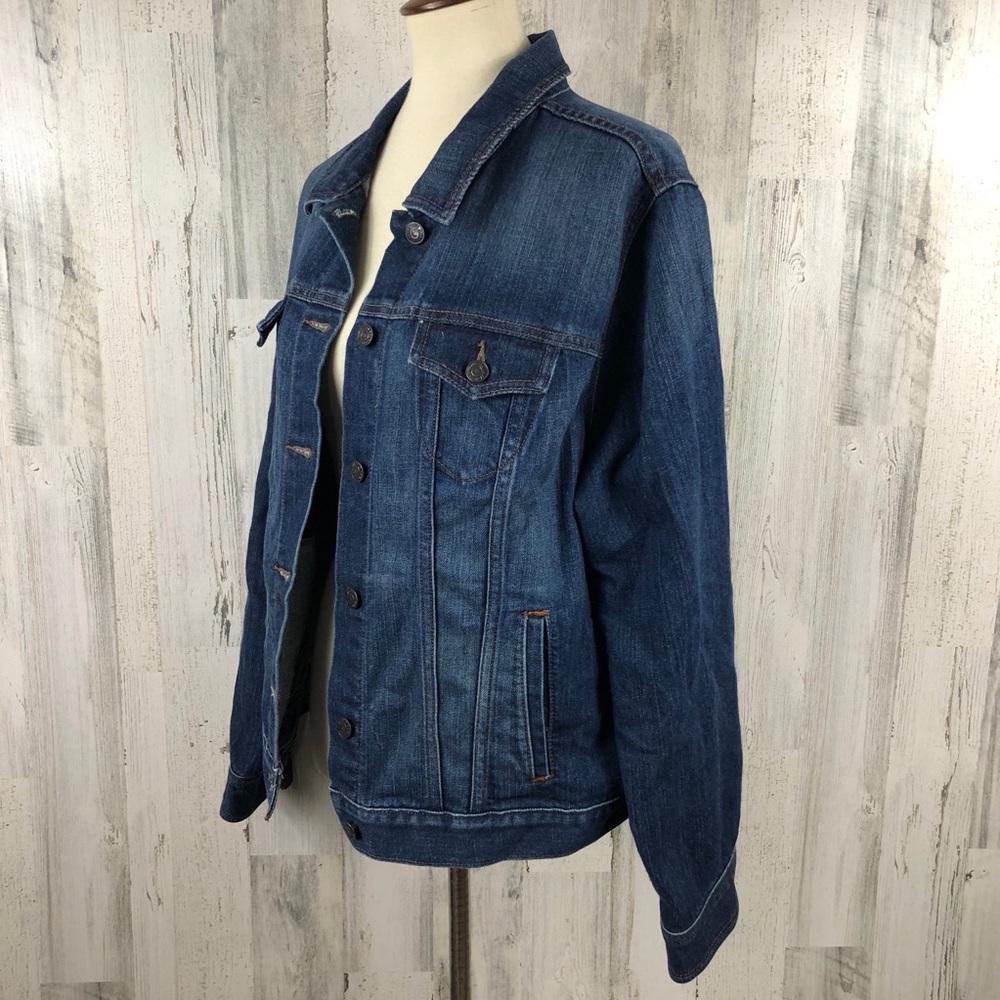 Old Navy Dark Wash Button Up Denim Jean Jacket XXL